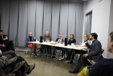 diskusi Kam kráčí Národní galerie organizoval spolek Skutek ve spolupráci s CSU Praha