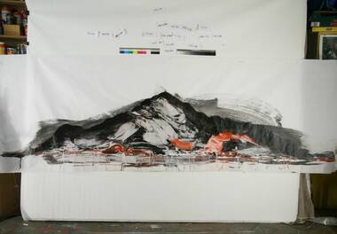 Petr Pastrňák: Night Arunachala – Work on Paper