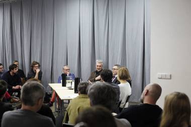 diskusi Kam kráčí Národní galerie organizoval spolek Skutek ve spolupráci s CSU Praha